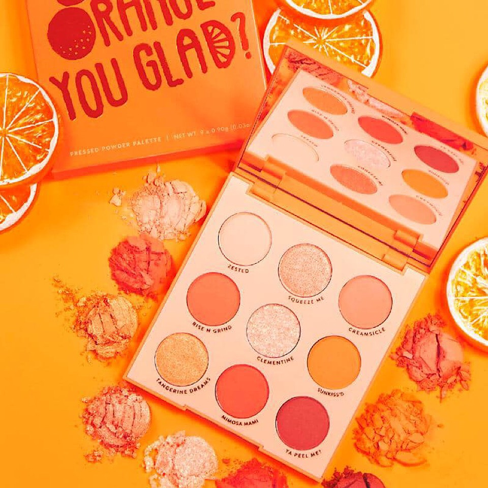 Bảng Phấn Mắt Colourpop Orange You Glad